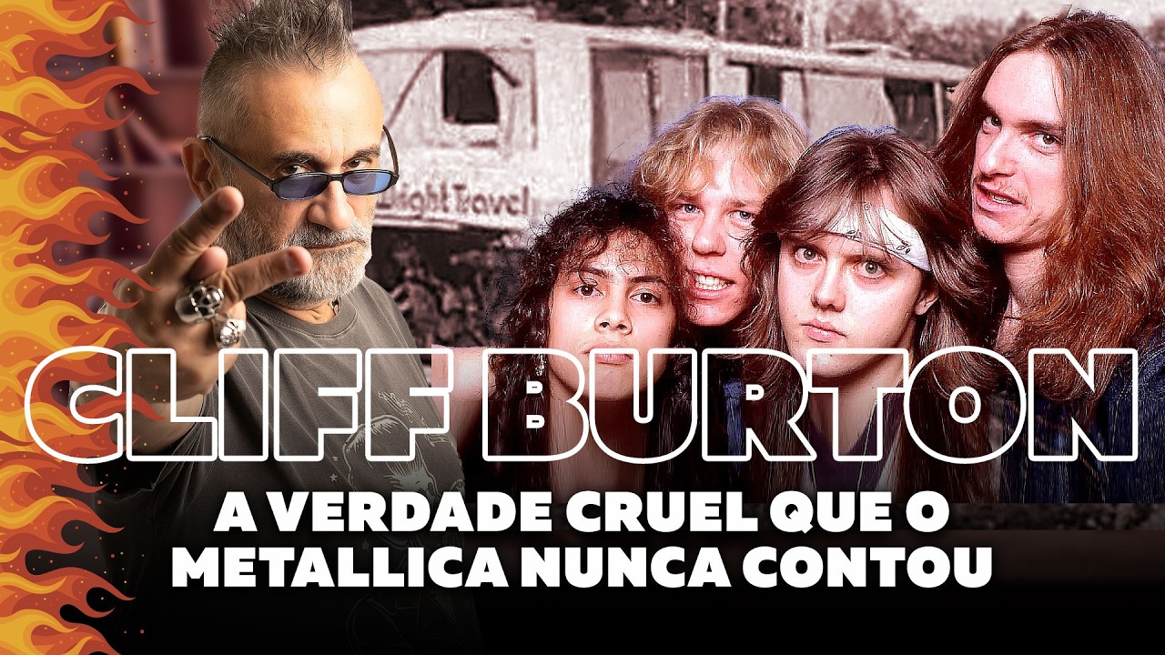 Cliff Burton - A Verdade Cruel que o Metallica Nunca Contou