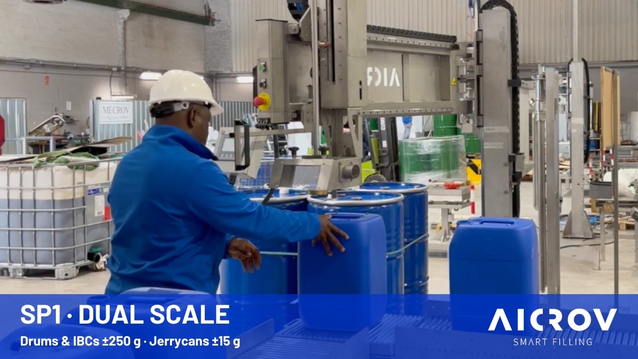 SP1 LIQUID FILLING MACHINE + ADDTIONAL 30L SCALE + NOZZLE RACK + NOZZLE  CHANGE