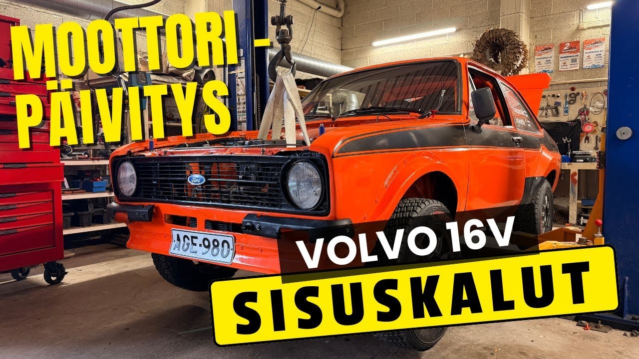 Escortin päivitys osa2 - Millä osilla moottori tulee?