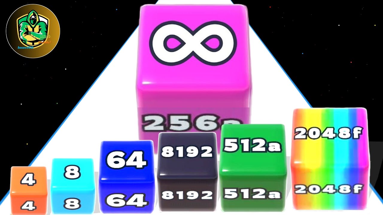 JELLY RUN 2048 - Big Update, Jelly Cube Run, Infinity Mode!