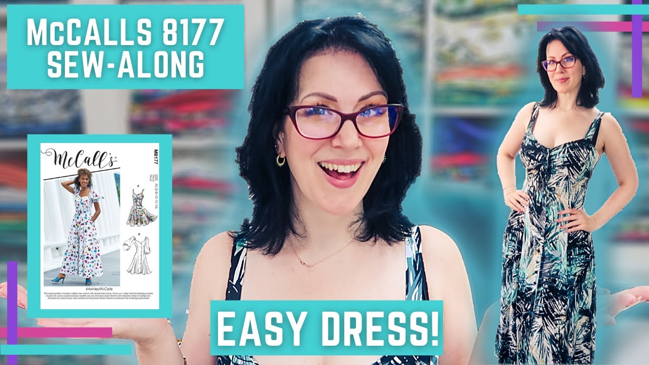 McCalls 8177 Sew-Along :: Super Easy Dress! A New Favourite, I Will Be Making More!