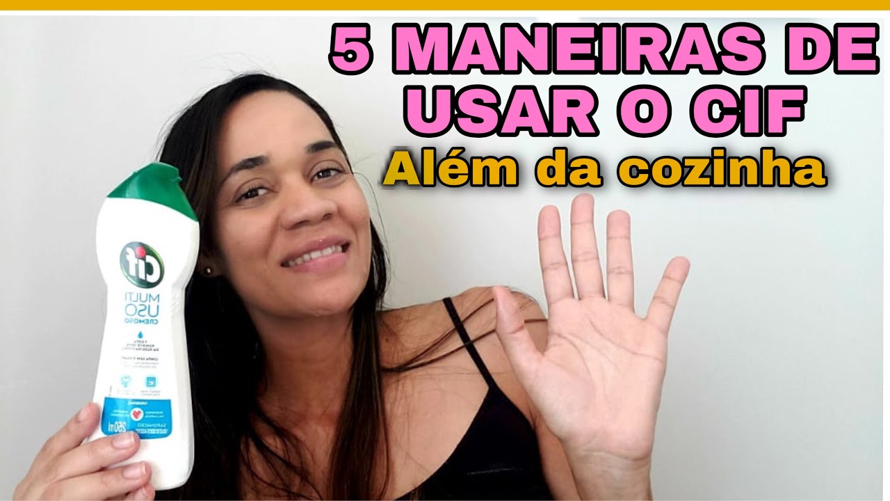 5 UTILIDADES DO CIF MULTIUSO ALÉM DA COZINHA