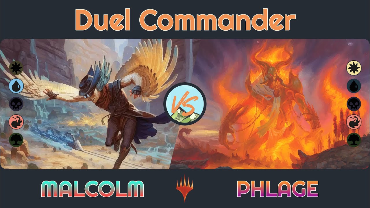 Malcolm vs. Phlage - Duel Commander - EDH│MTG│bitzelberg