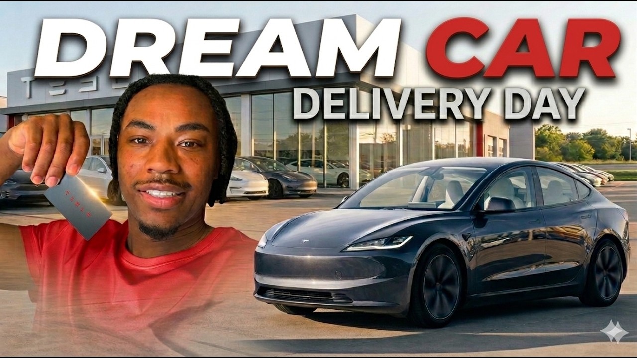 I Got My Dream Car | Tesla Model 3 Delivery