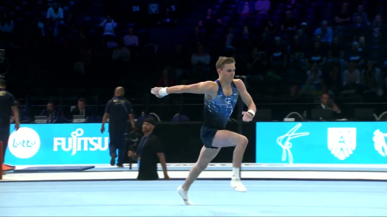 KIRMES Oskar (FIN)_2023 Artistic Worlds, Antwerp (BEL)_Qualifications_Floor Exercise