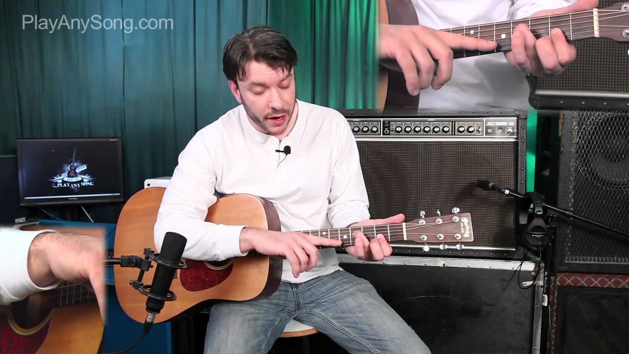 Bittersweet Symphony - How to play Bittersweet Symphony by The Verve on Guitar
