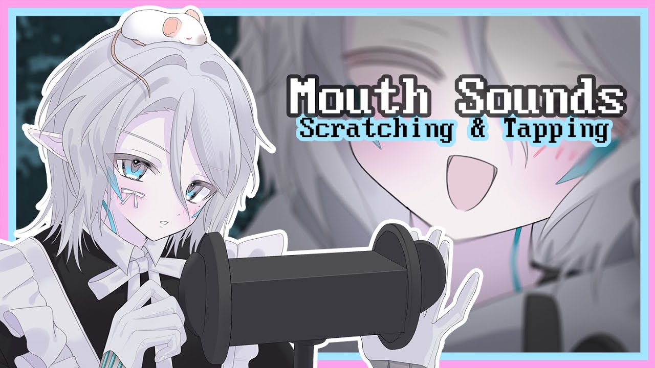 [Elf Boy ASMR] Tongue Gymnastics | Mouth Sounds with Tapping, Scratching and Whispered Rambles
