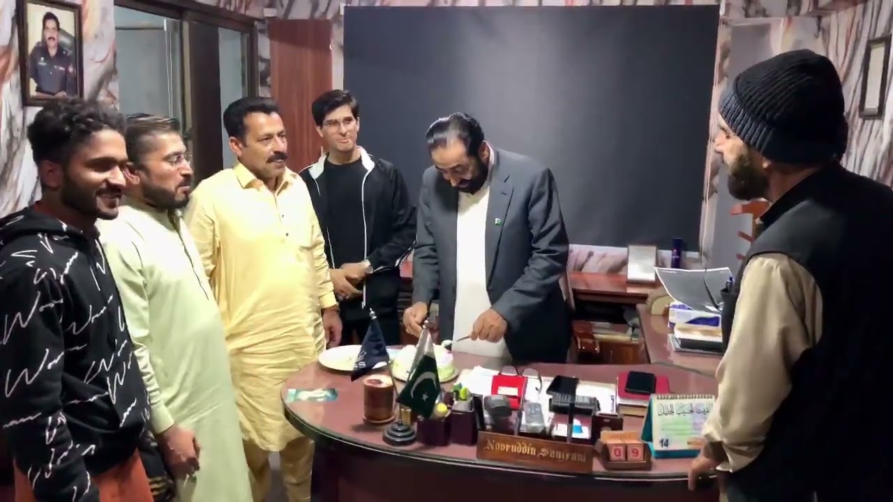With my Office staff celebrating my birthday 
