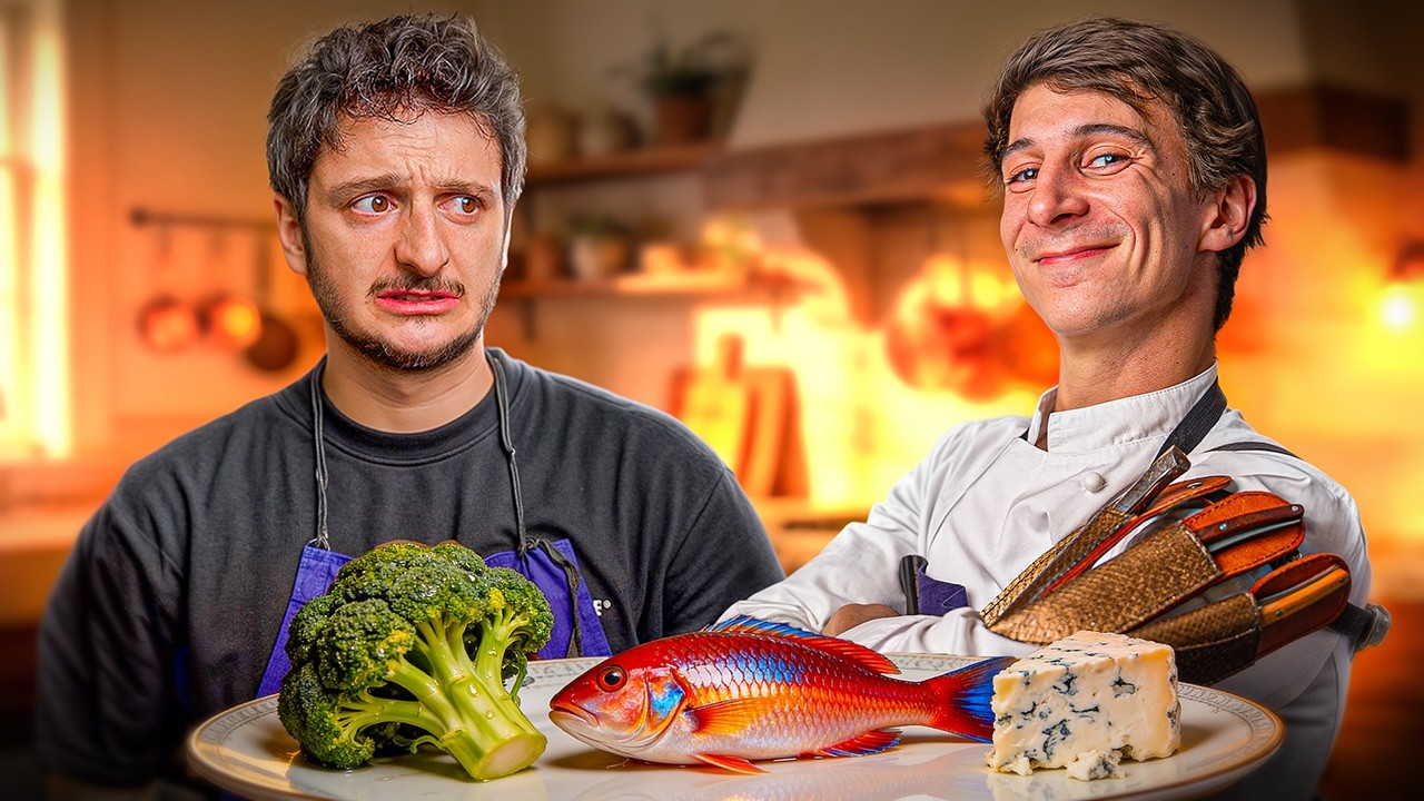 Je force Maxime Biaggi à manger comme un adulte