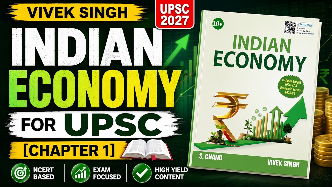 Indian economy by vivek singh chatper 1 latest edition (10th)UPSC  Indian economy for UPSC 2027