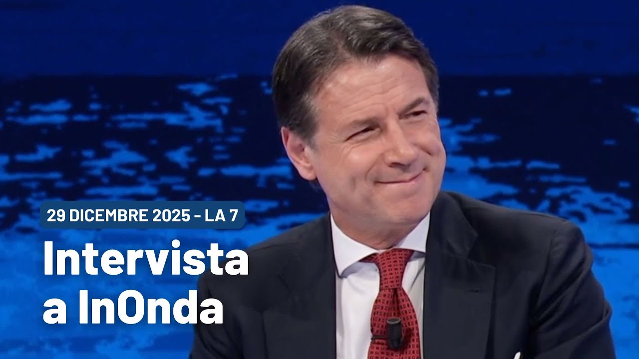 Giuseppe Conte intervistato da Luca Telese a 