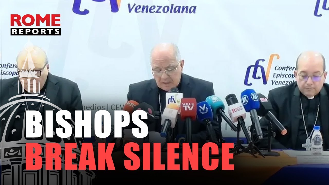 BISHOPS of VENEZUELA finally speak out following MADURO'S arrest