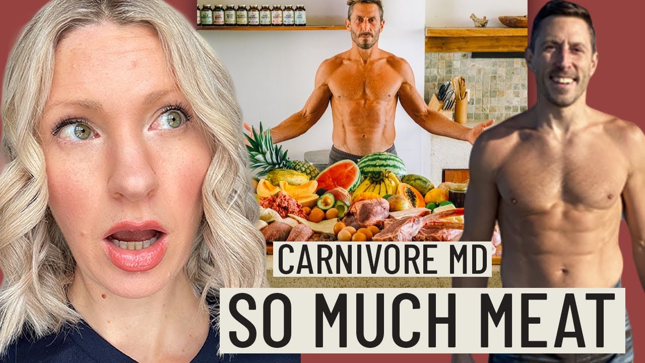 Dietitian Reviews Carnivore MD (The Fact that a DOCTOR Would Promote this is SHOCKING)