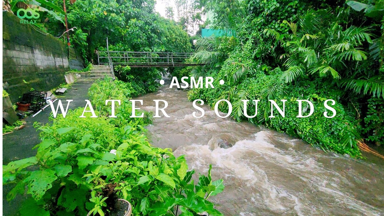 ASMR Nature Sounds: Flowing Water Sound Therapy #asmr