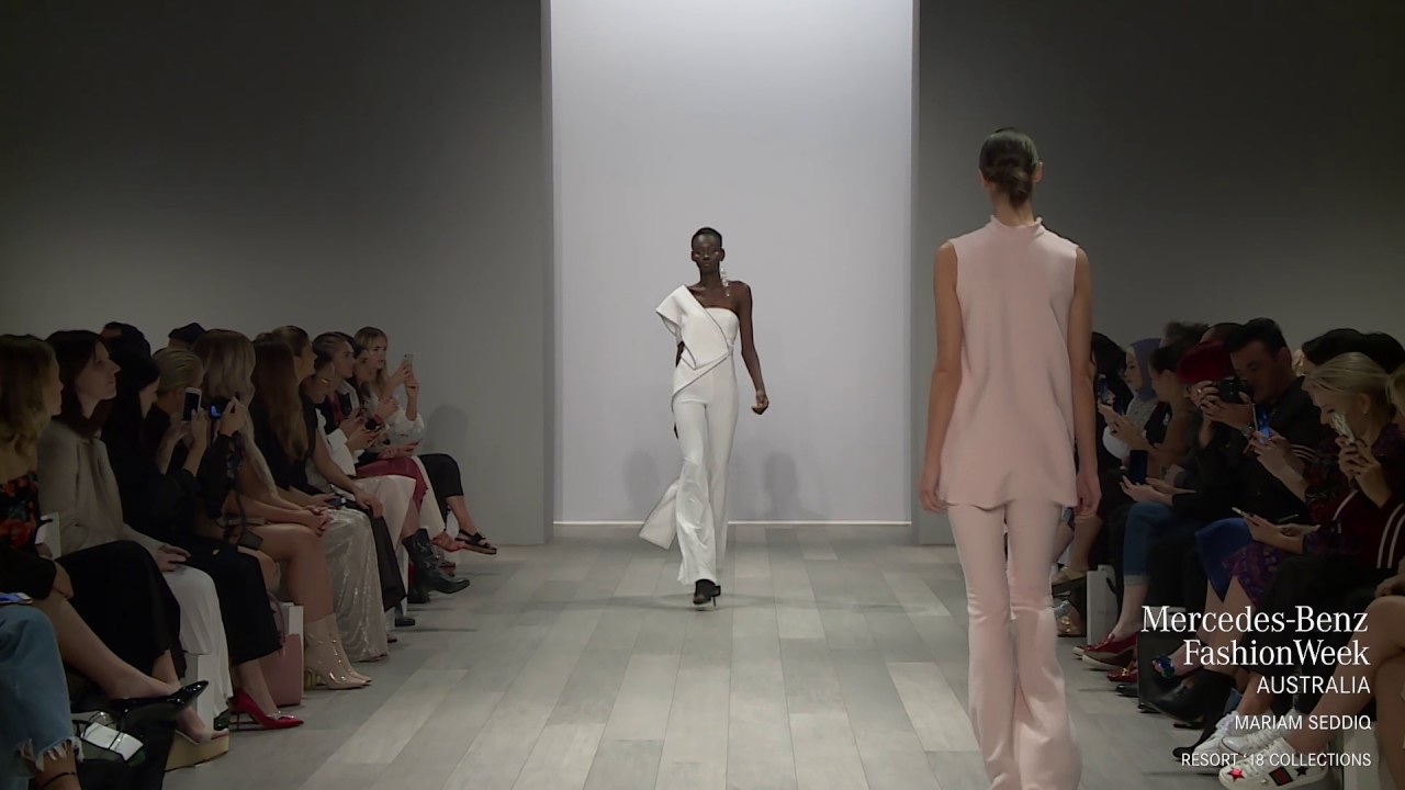 MARIAM SEDDIQ COLLECTION MERCEDES-BENZ FASHION WEEK AUSTRALIA RESORT 18 COLLECTIONS