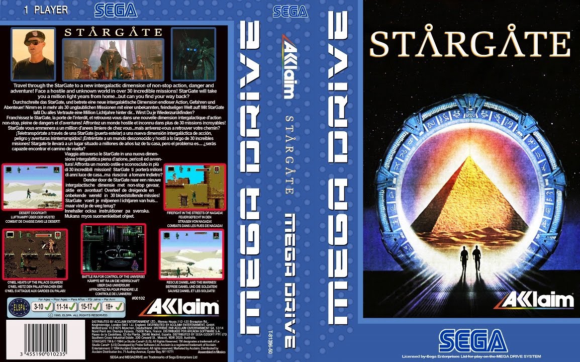 Stargate на SEGA (прохождение)