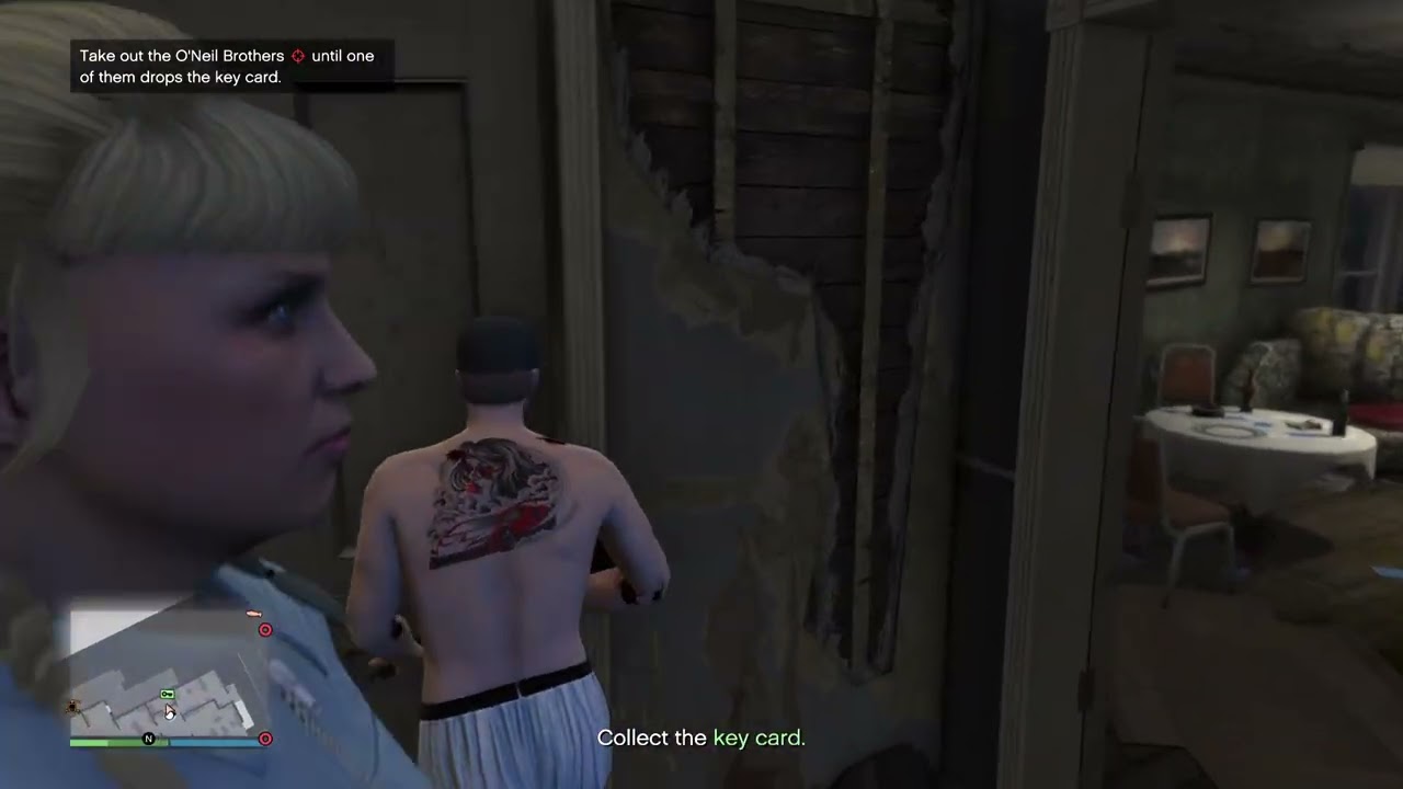 Me And Maria are doing a heist prep