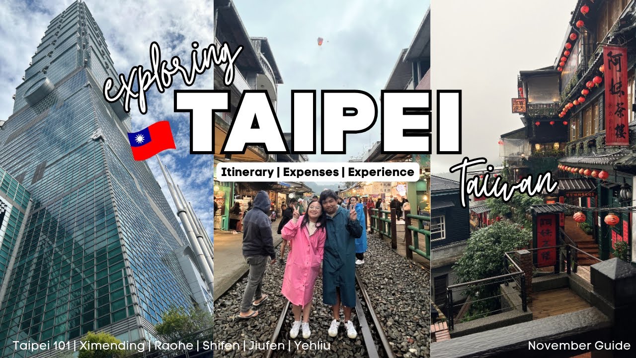 Taiwan Vlog 🇹🇼 Exploring Taipei 101, Ximending, Night Markets, Jiufen & Shifen | Budget + Itinerary