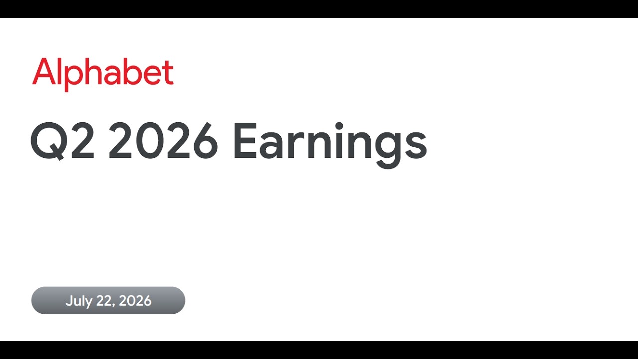 Google Q2 2026 Earnings
