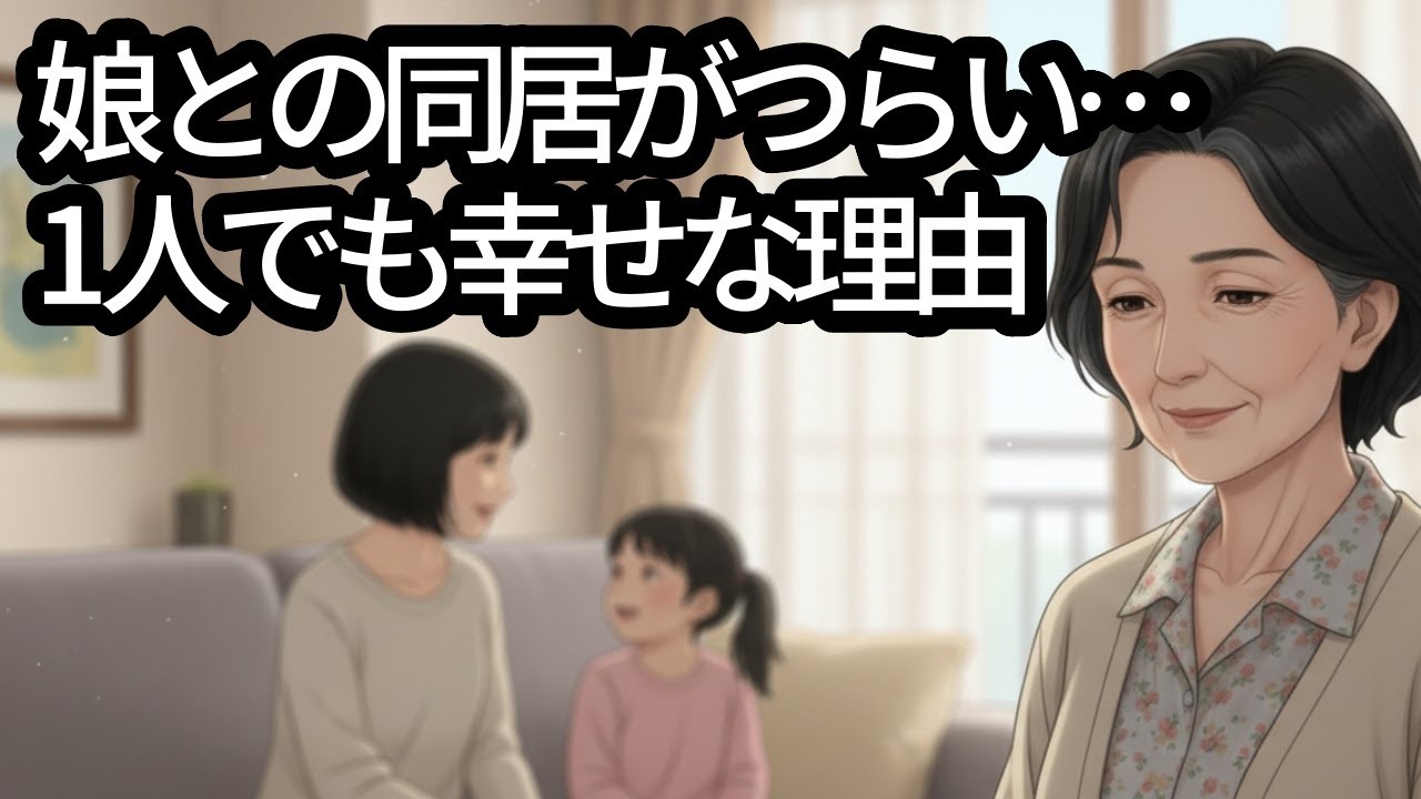 67歳母、娘との同居8ヶ月で限界に ― 優しさの中で、息ができなくなった理由