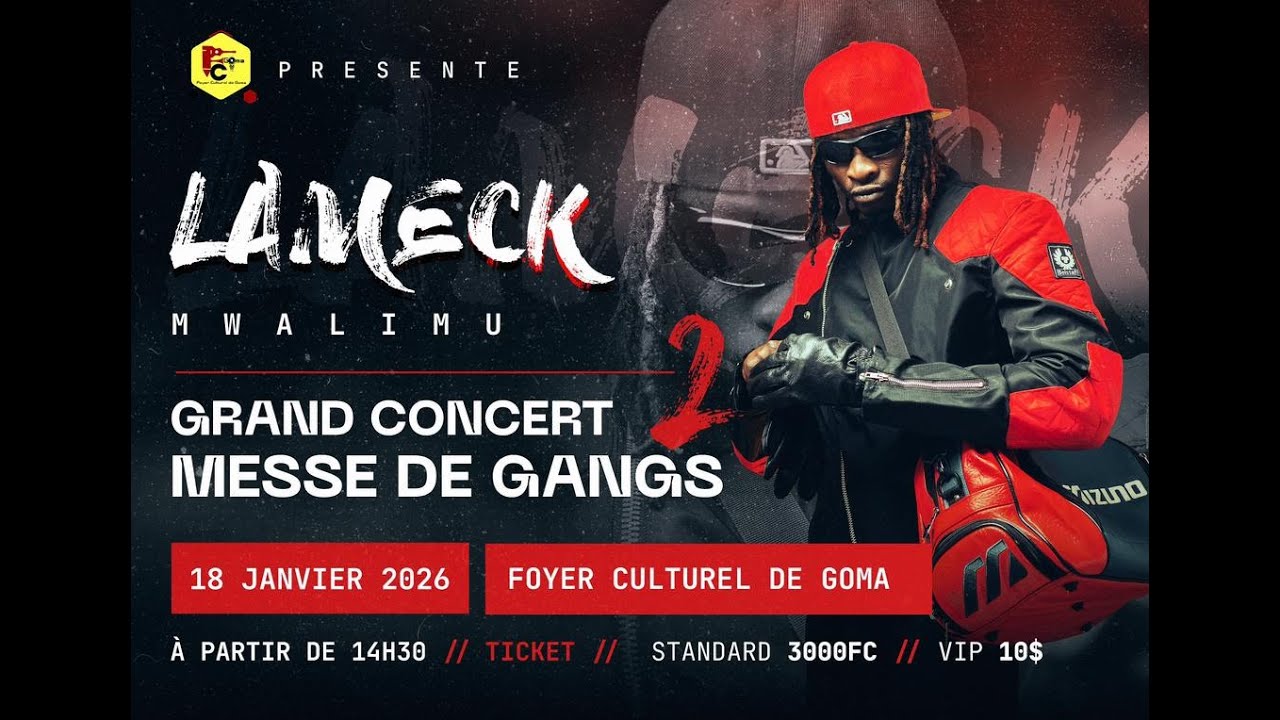 Lameck Mwalimu - MESSE DE GANGS 2 ( Le 18 Janvier 2026 )