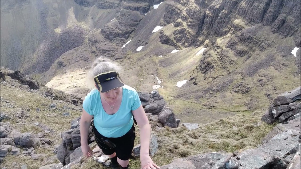 Liathach via Meall Dearg Torridon 30May21
