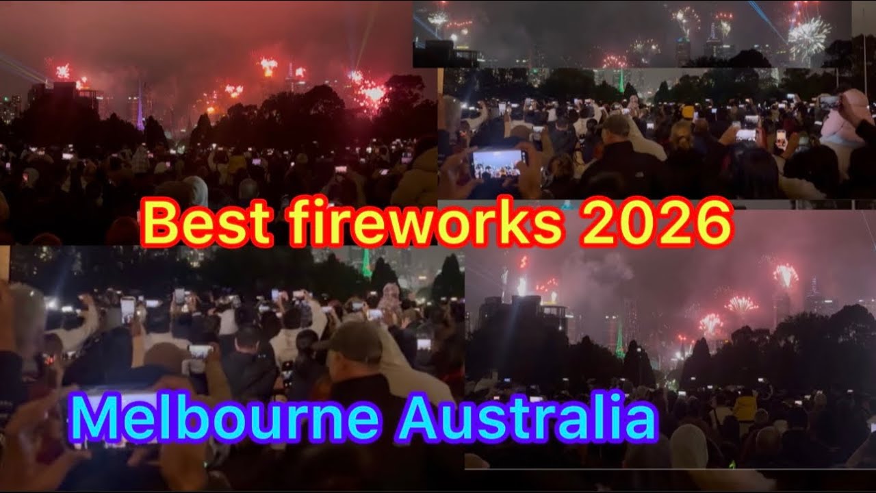 Melbourne Best fireworks 2026 