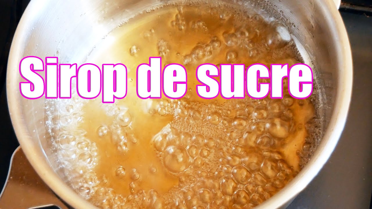 Sirop de sucre FACILE - Les bases en cuisine 👩‍🍳