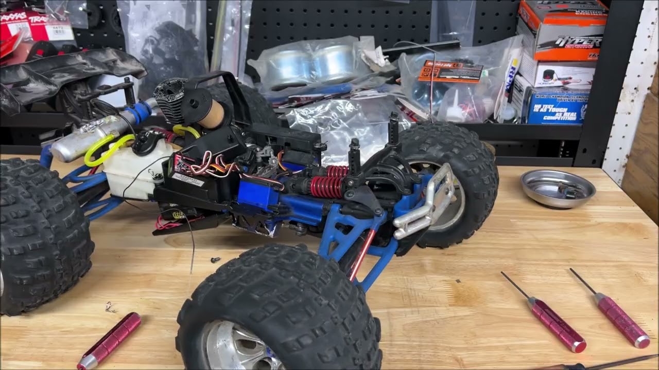 USED TRAXXAS 3.3 REVO with a PICCO .26 big block