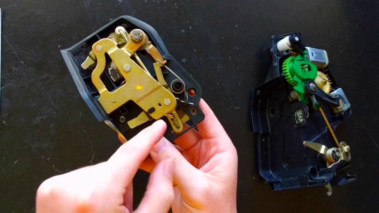 E46 Door Lock Actuator - teardown and repair