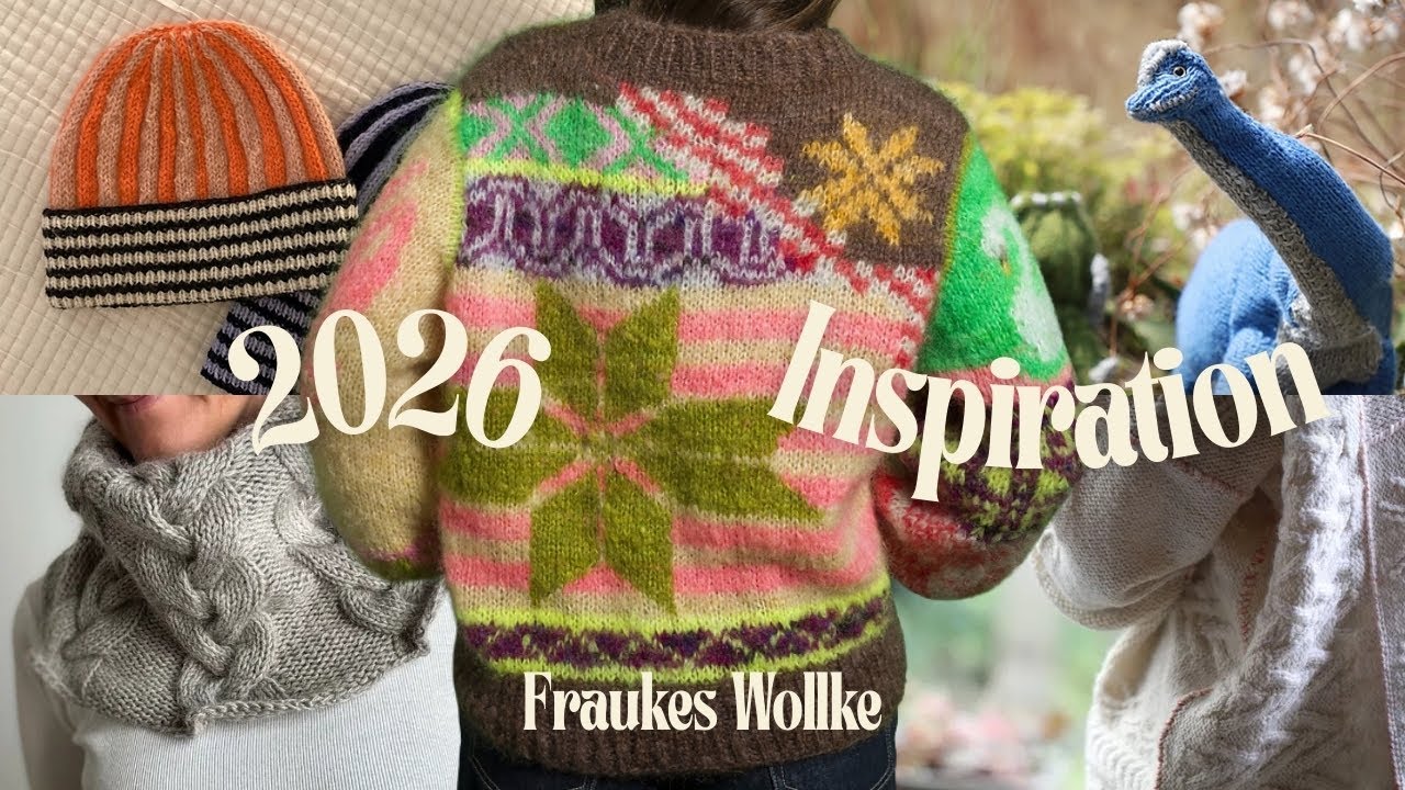 Was inspiriert mich gerade? Farbe, Struktur und ein Dino 🦕🧶🙌🏼