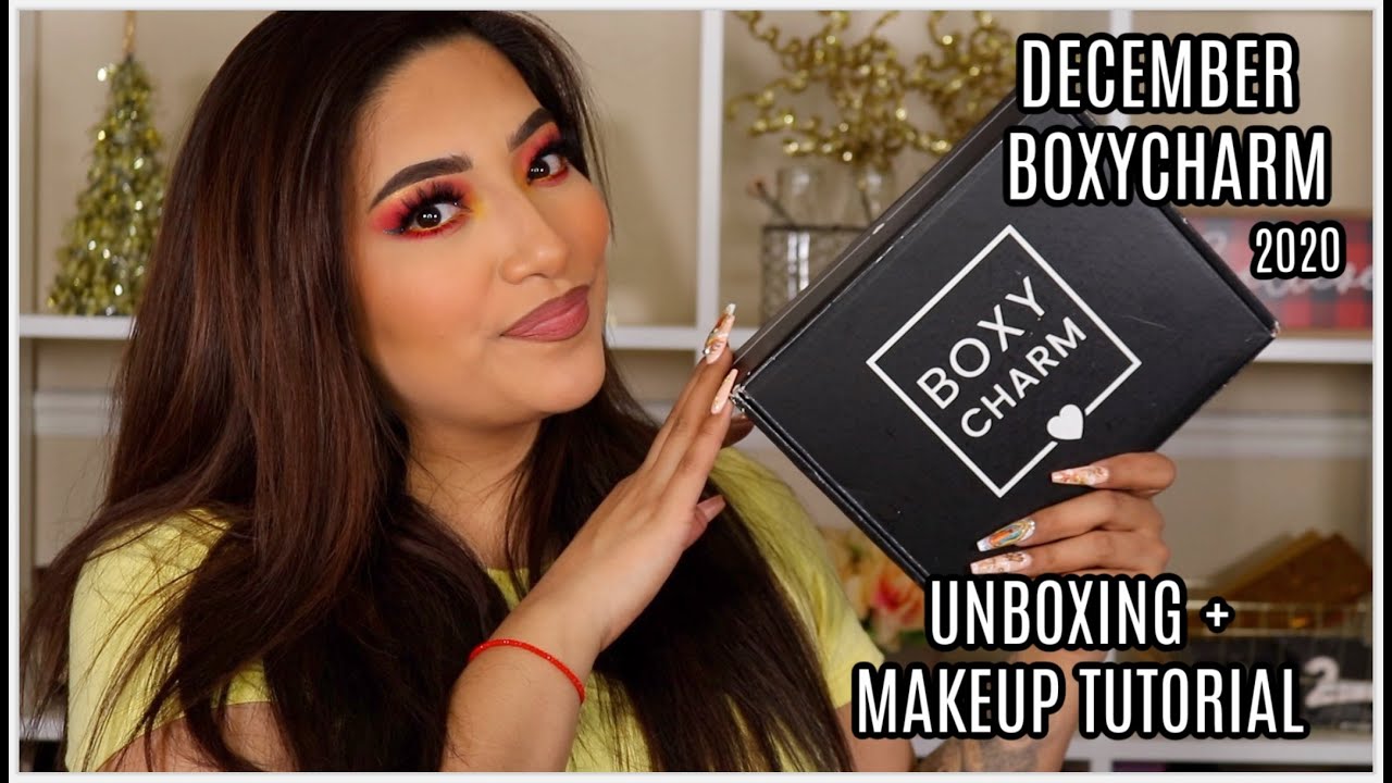 CHIT CHAT GRWM: DECEMEBR BOXYCHARM 2020 UNBOXING + MAKEUP TUTORIAL