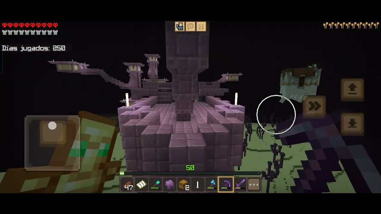 crafting and building gameplay 347. (dia 250 a 251). (muerte permanente).