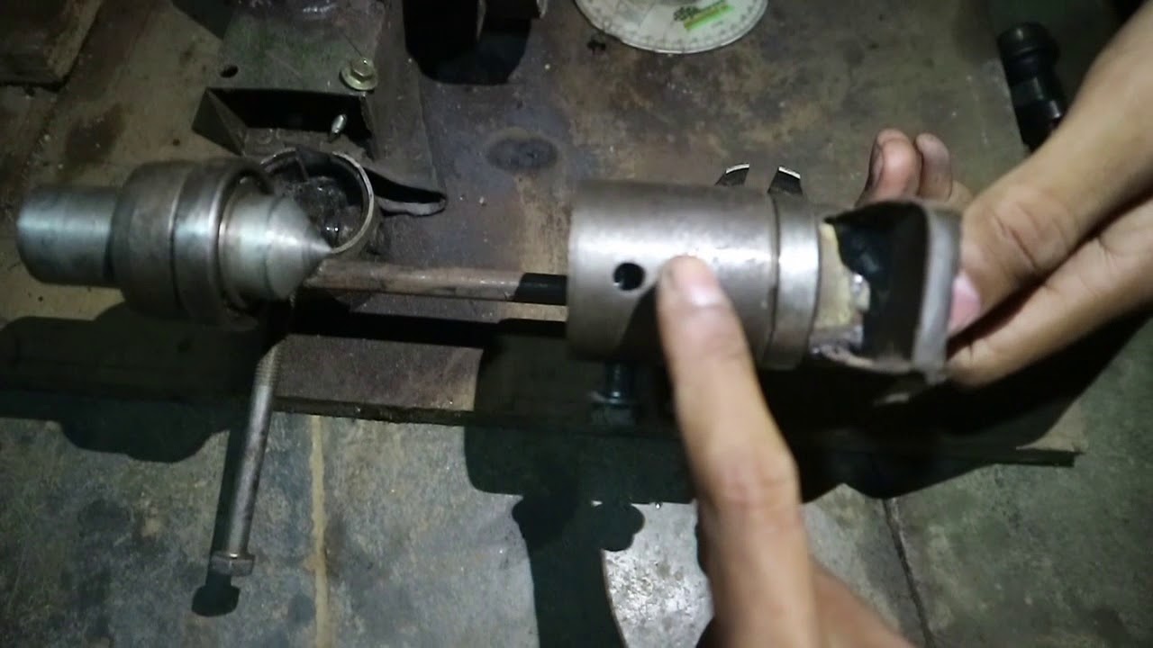 Mesin Bubut Noken As Dari Barang Bekas