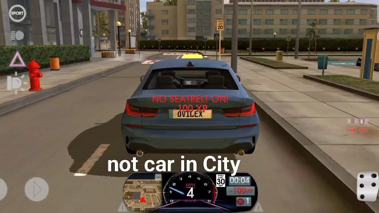not car in City 