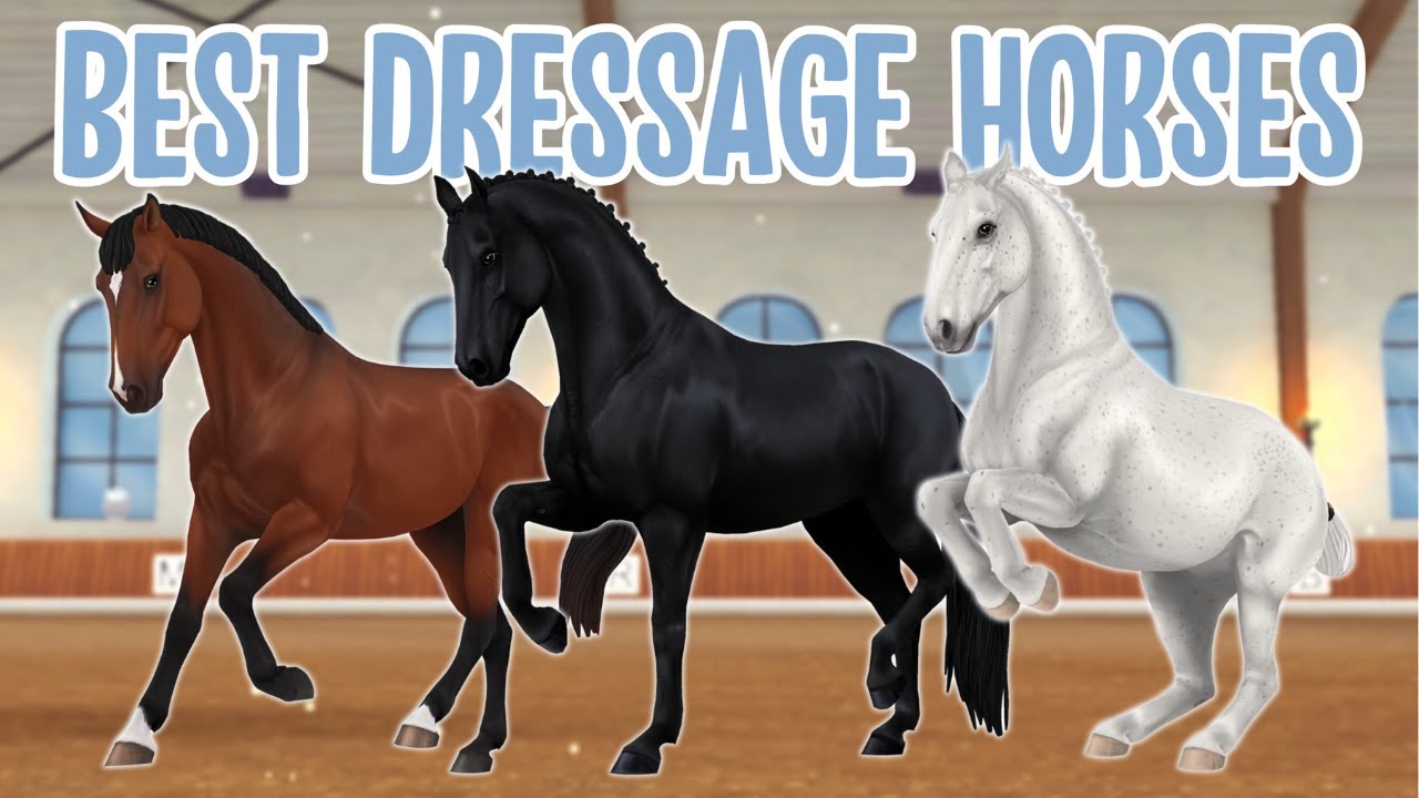 Top 10 DRESSAGE horses in Star Stable 2024