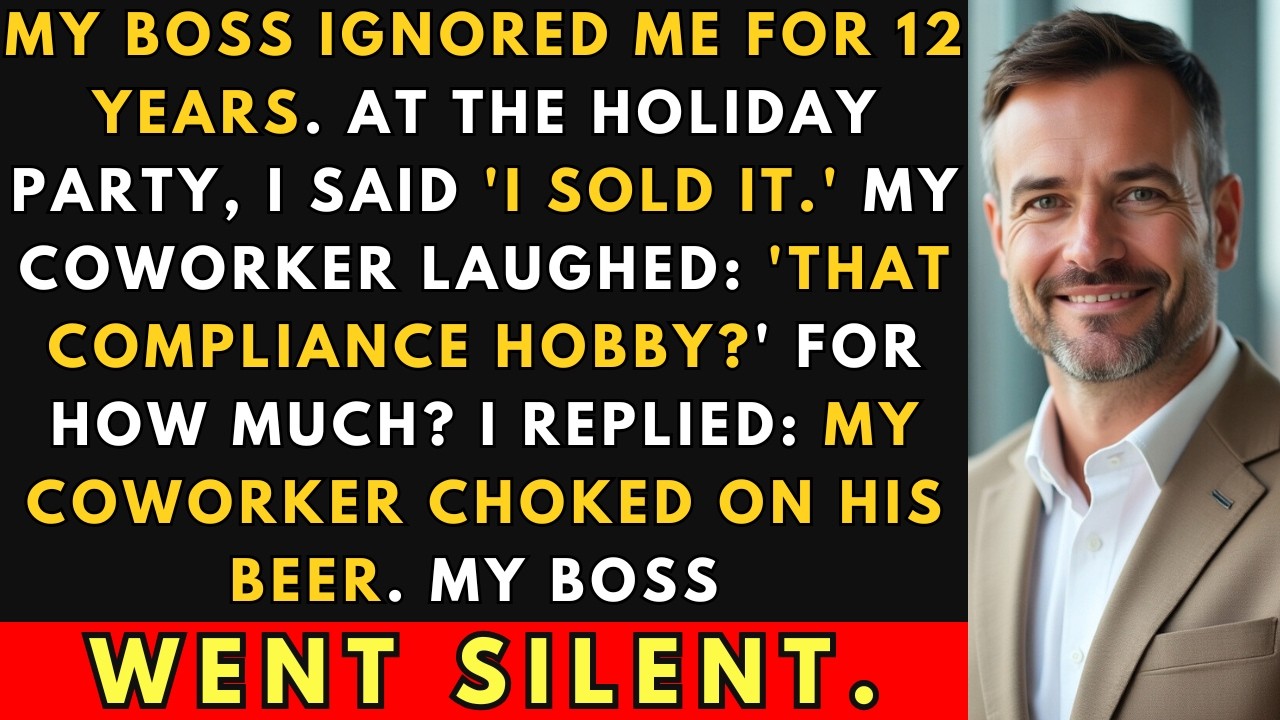 My Boss Ignored Me For Years. At The Holiday Party, I Said: 'I Sold It For $52 Million.'
