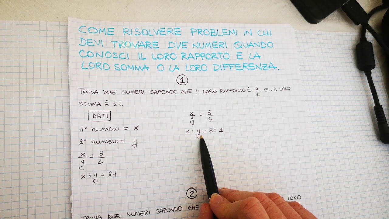 Problemi particolari da risolvere con la proprietà del comporre e dello scomporre