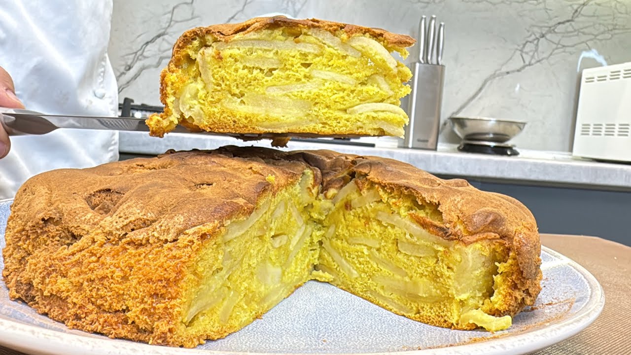 Шарлотка з Яблуками 🍏Самий простий і смачний рецепт !