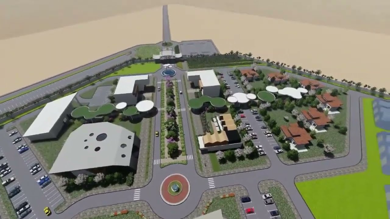 The Win city Solar Green house by Eki Digital Master plan Visual.