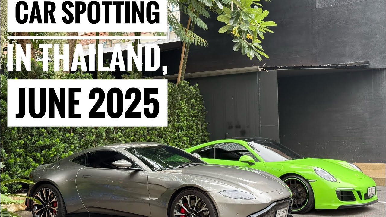 Supercar Spotting in Thailand 🇹🇭 | Lamborghinis,Porsches, Ferraris & more! Bangkok & Pattaya, 2025