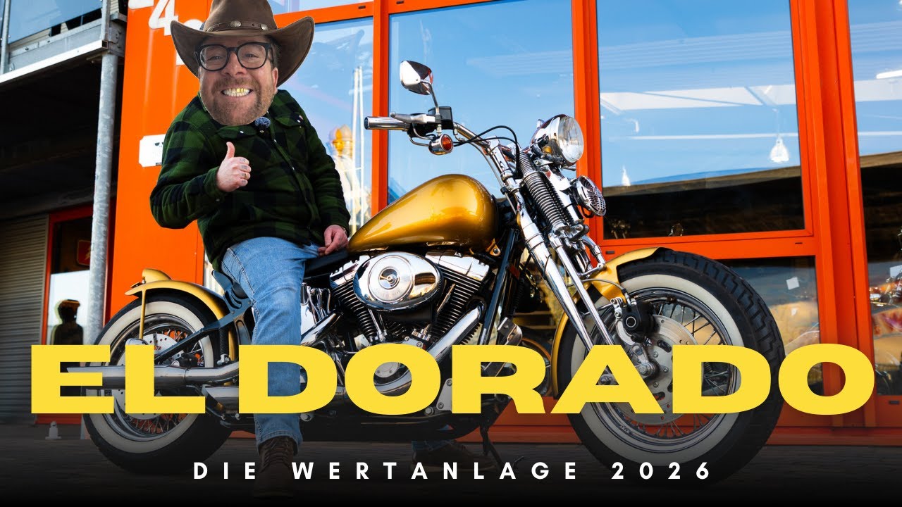 Eine Goldene Harley?