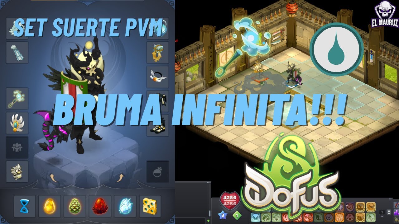 [DOFUS] Bruma Infinita + Escalofrio de Brumario - Set de Suerte PVM