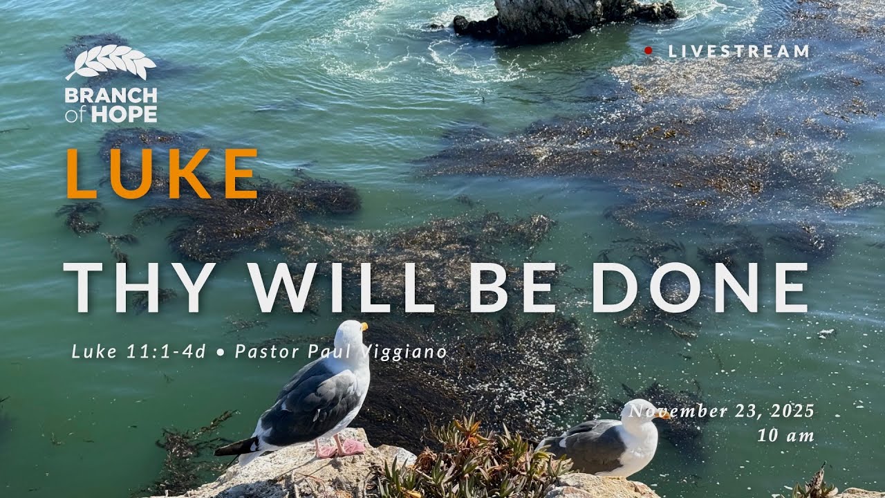 Sunday | Luke Pt 75 Thy Kingdom Come | Pastor Paul Viggiano | Luke 11:1-4d