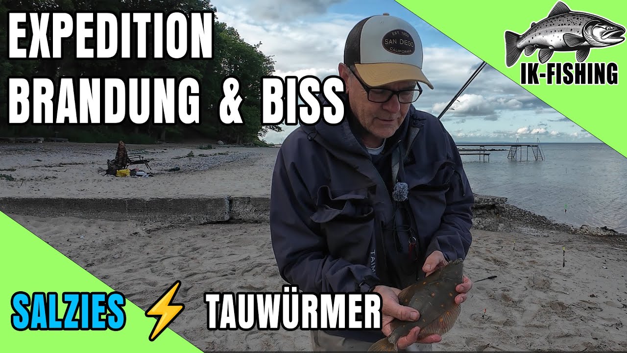 Expedition Brandung und Biss: Gepimpter Tauwurm vs. Salzi – Wer gewinnt das Köder-Duell?