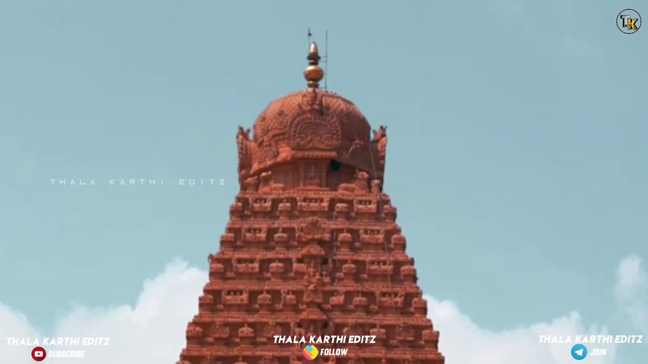 Thanjavur Big Temple | Thanjavur Famous Places | HD Quality WhatsApp Status | Thala Karthi Editz