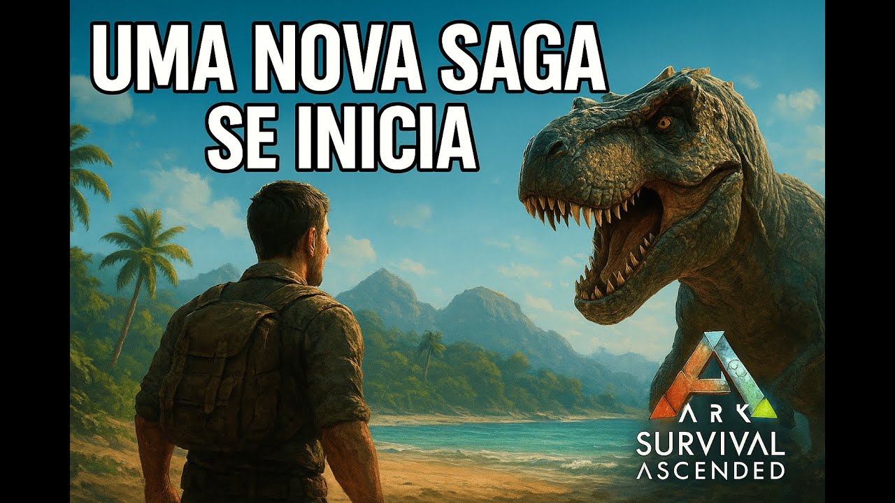 Uma nova saga se inicia - ARK SURVIVAL ASCENDED(THE ISLAND) EP #01