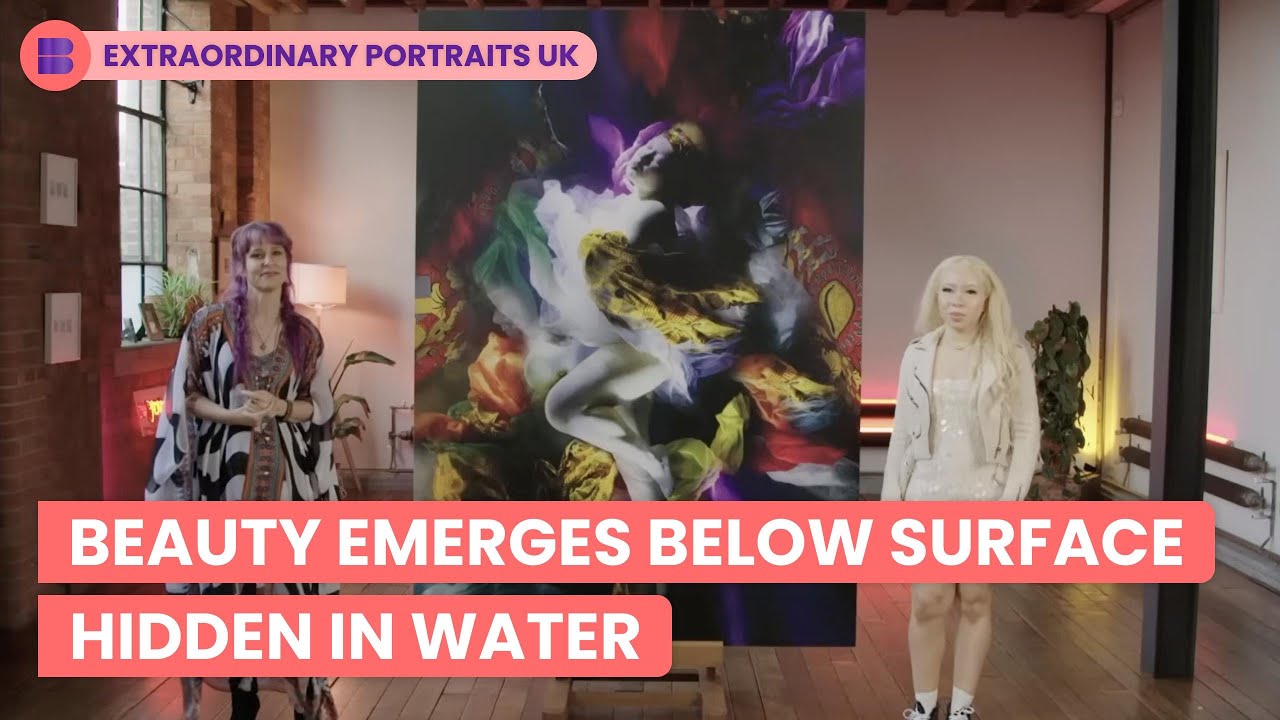Albinism Model CeCe Underwater Portrait Session | Extraordinary Portraits UK
