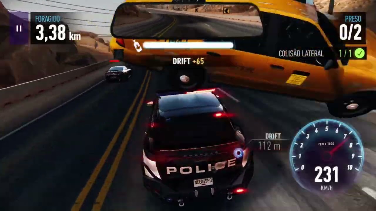 NEED FOR SPEED NO LIMITS - PORSCHE CAYENNE TURBO GT EVENTO (INTERCEPTOR) 