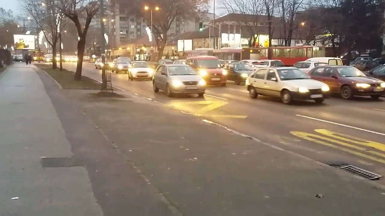 Saobraćajna gužva u Beogradu, 26.12.2016